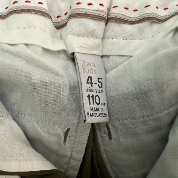 Zara Size 4-5 Cargo Pants - Picture 4 of 6